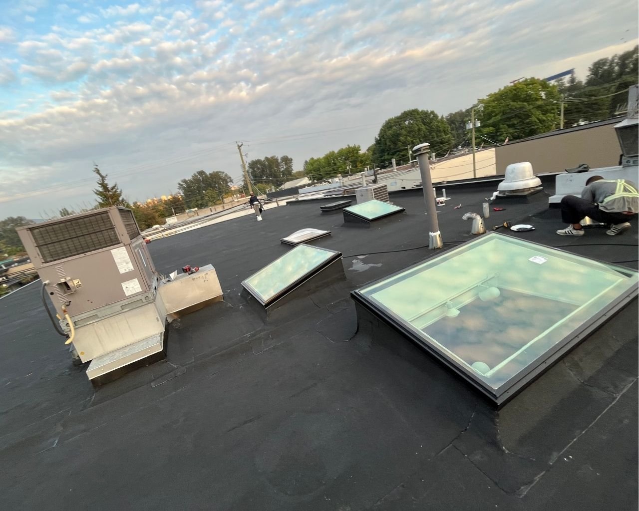 Roofing and gutter work in Delta, BC