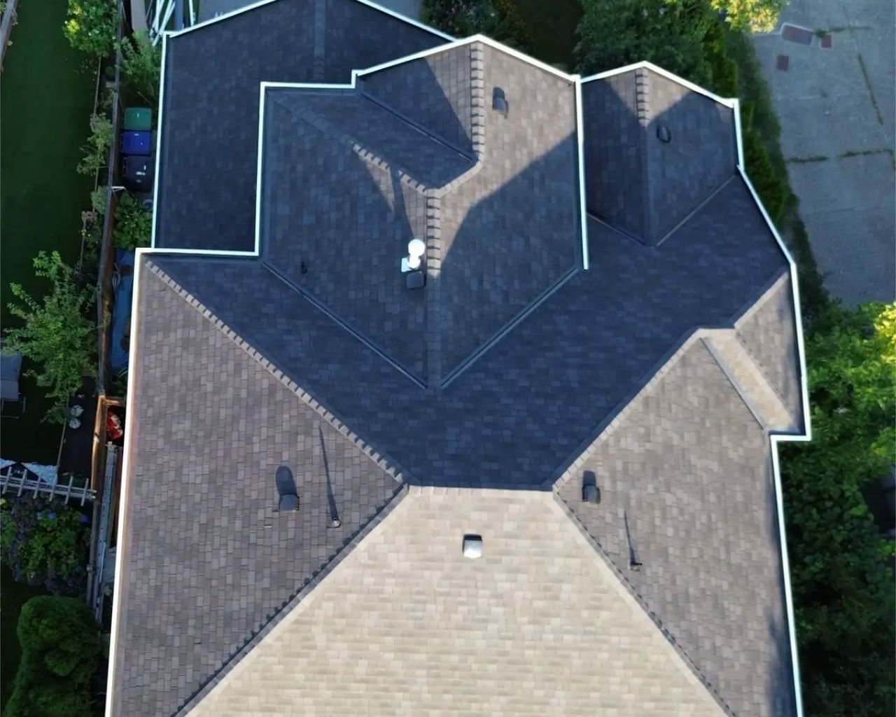 New roof installation on a residential build in Vancouver, BC